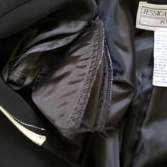 Jessica Howard black blazer size 14P - Picture 6 of 7